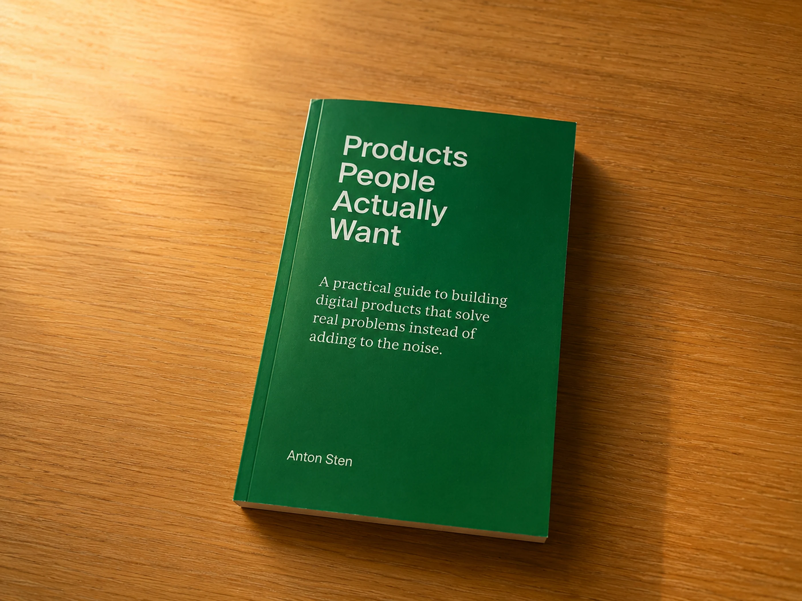 Products People Actually Want book