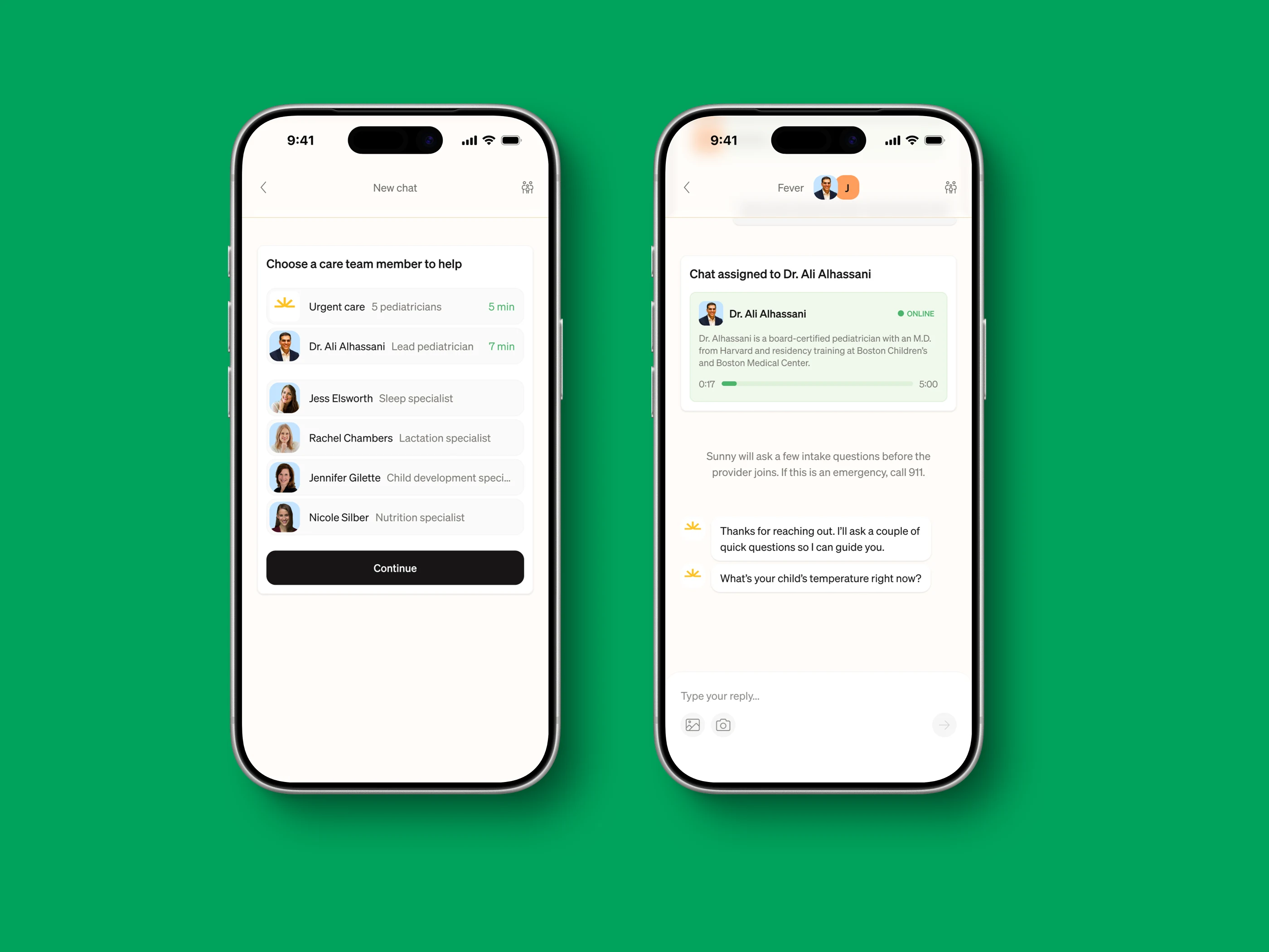 Summer Health app screens