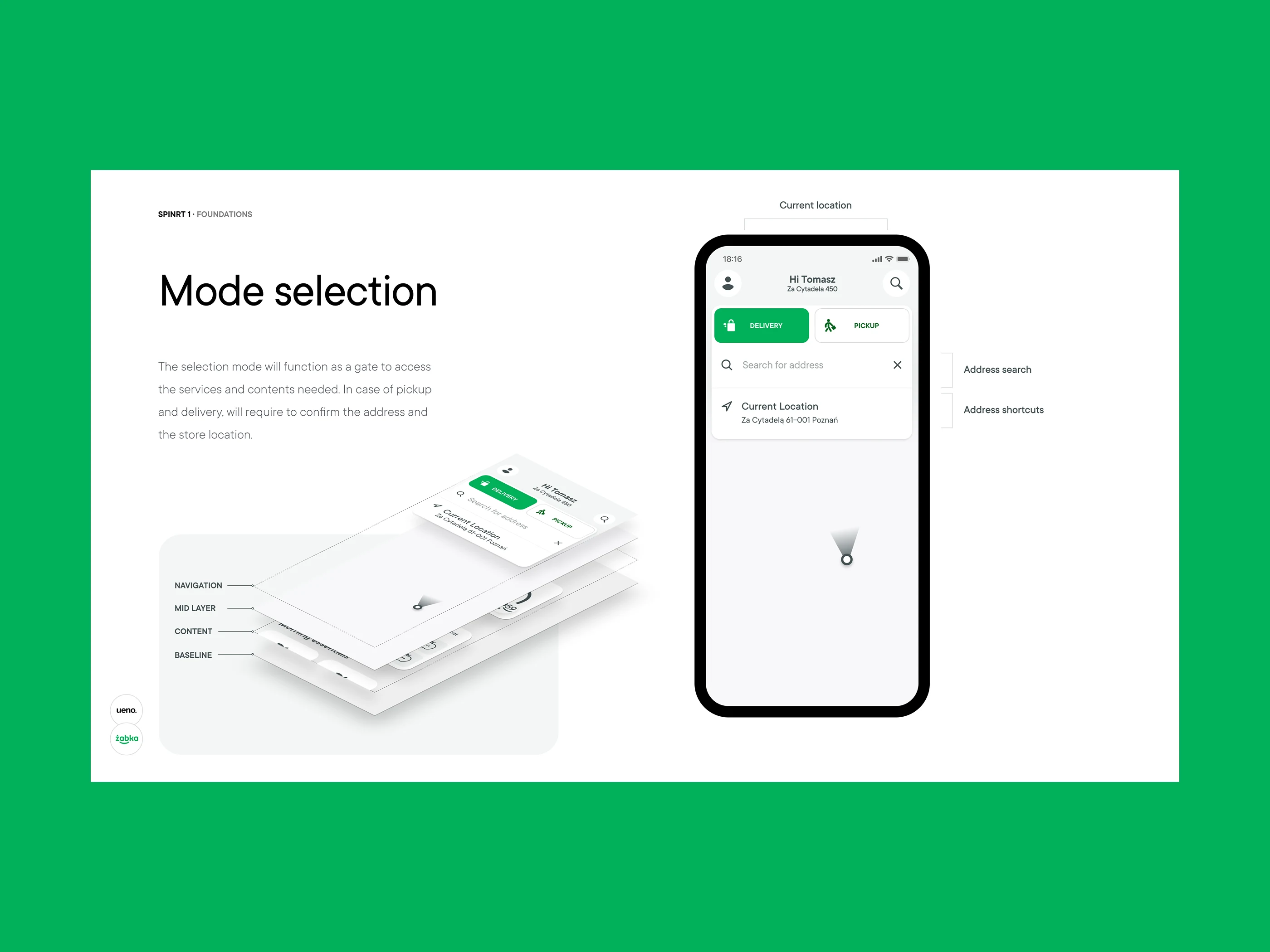 Żabka home delivery app